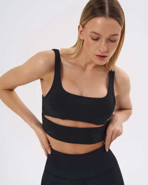 ТОП СПОРТИВНЫЙ ЛЕГКОЙ ПОДДЕРЖКИ "NO EXCUSE" ON FITFORM